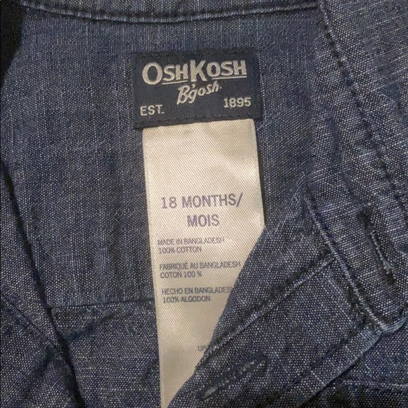 Denim button down - Picture 2 of 2